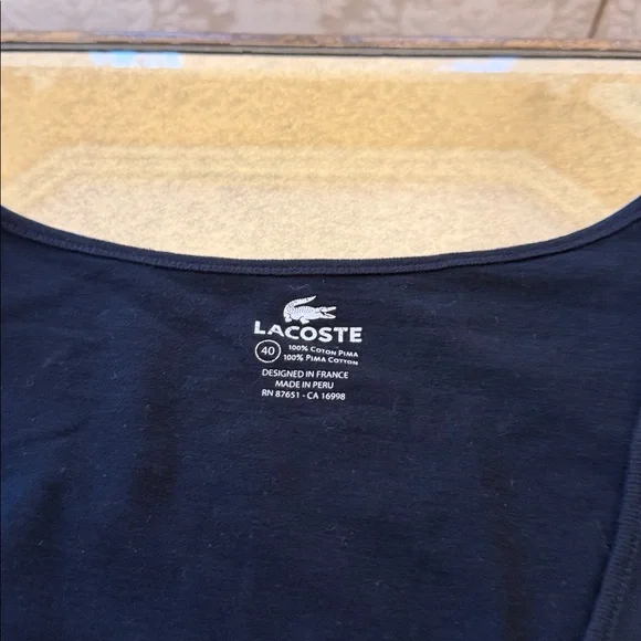 Lacoste Black Mini Dress - Picture 2 of 7